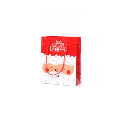 15x12x5.5cm. Father Christmas gift bag