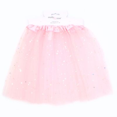 Pink net tutu with stars. Double layered. Child size