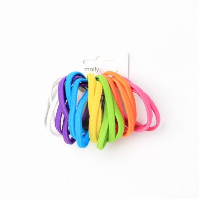 Elastics - Brights - Card of 21 - 5mm thick