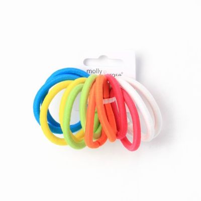 Elastics - Brights - Card of 12 - 5mm thick