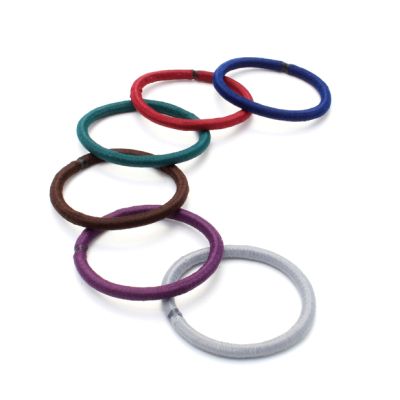 Elastics - Dark mix - Card of 12 - 4mm thick