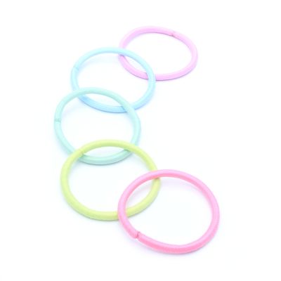 Recycled Elastics - Pastels - Card of 10 - 4mm thick