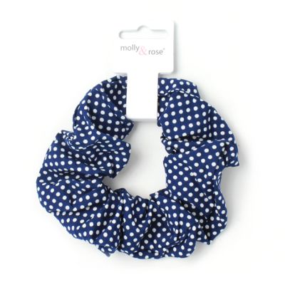 Large - Polka dot scrunchie. Dia.12cm