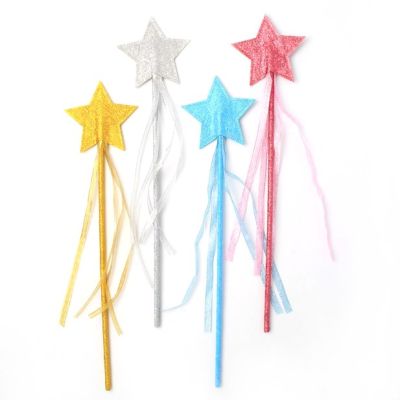 Glitter star wand