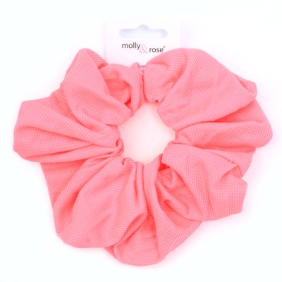 Extra Large - Neon waffle scrunchie. Dia 15cm