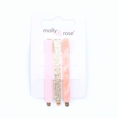 Bulk Clearance Assorted hair slides. 6cm