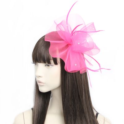 Bulk Clearance - 182pcs. Pink net fascinator