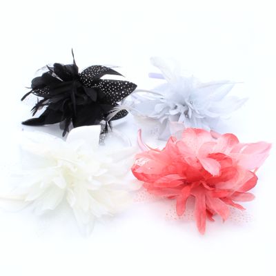 ©  Style Molly. Assorted colour feather flower aliceband