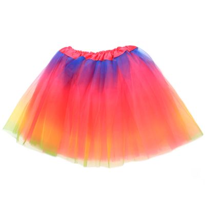 Ombre rainbow net tutu. Triple layered. Child size