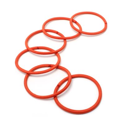 Elastics - Copper - Card of 6 - 4mm thick