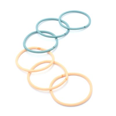 Elastics - Assorted - Card of 6 - 3mm Thick