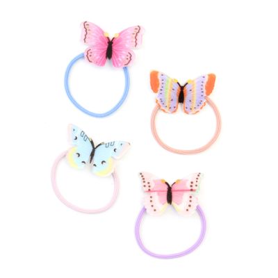 Elastics - Butterfly motif - Card of 4 - 2mm thick