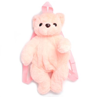 Pink teddy bear back pack