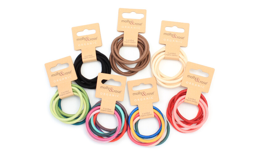 Organic Cotton Hair Elastics